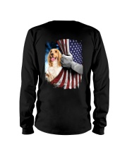 Spaniel American flag Long Sleeve Tee tile