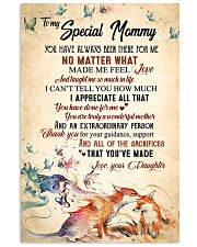 To my mom - You are truly a wonder mother 11x17 Poster front