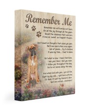 Boxer - Remember me 11x14 Gallery Wrapped Canvas Prints front