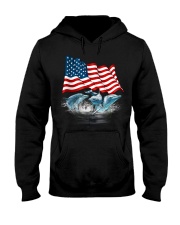 Dolphin - Beautiful Hooded Sweatshirt tile