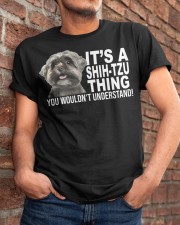 Shih tzu - It's a Shih tzu thing Classic T-Shirt apparel-classic-tshirt-lifestyle-26