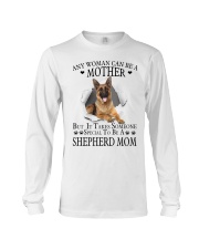 Only special woman can be a shepherd mom Long Sleeve Tee tile