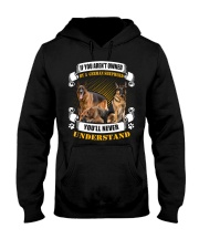 Not owned by a Shepherd - You'll never understand Hooded Sweatshirt tile