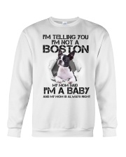 I am a baby Boston Crewneck Sweatshirt tile