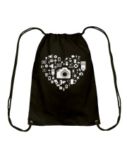 A photograph fan Drawstring Bag tile