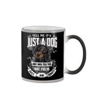 Dachshund - It's not just a dog Color Changing Mug tile