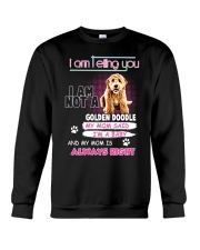 Goldendoodle - My mom said I'm a baby Crewneck Sweatshirt tile