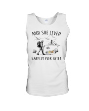 Lived happily Unisex Tank tile