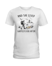 Lived happily Ladies T-Shirt tile