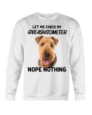 Airedale terrier - Nope nothing Crewneck Sweatshirt tile