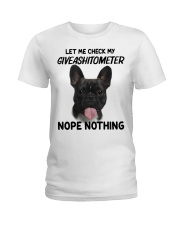 French bulldog - Nope nothing Ladies T-Shirt tile