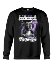 Staffordshire - Better pray I don't get up Crewneck Sweatshirt tile