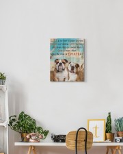 English Bulldog - Smile more 11x14 Gallery Wrapped Canvas Prints aos-canvas-pgw-11x14-lifestyle-front-03