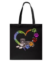 Pit Bull - My dog is my heart Tote Bag tile