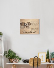 Boxer - I love you the most 14x11 Gallery Wrapped Canvas Prints aos-canvas-pgw-14x11-lifestyle-front-03