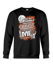 Basketball is love Crewneck Sweatshirt tile
