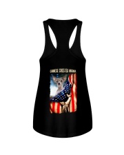 Chinese Crested mama Ladies Flowy Tank tile