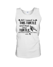 I love turtles Unisex Tank tile