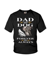 Pit Bull and sunflower Youth T-Shirt tile