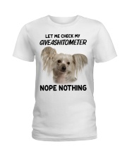 Chinese Crested Dog - Nope nothing Ladies T-Shirt tile