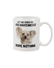 Chinese Crested Dog - Nope nothing Mug tile