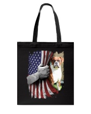 Boxer - Behind the flag - Front printed Tote Bag tile