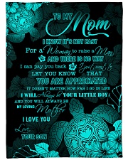 To my mom - You will always be my loving mother Large Fleece Blanket - 60" x 80" front