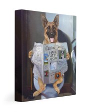 German Shepherd - Good morning 11x14 Gallery Wrapped Canvas Prints front