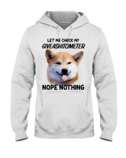 Shiba Inu - Nope Hooded Sweatshirt tile