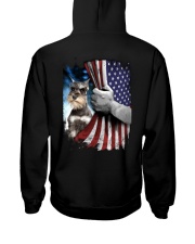 Schnauzers American Flag Hooded Sweatshirt tile