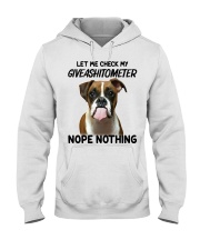 Boxer - Nope nothing Hooded Sweatshirt front
