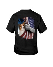 Papillon American Flag Youth T-Shirt tile