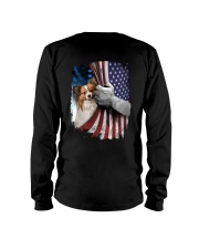 Papillon American Flag Long Sleeve Tee tile