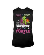 It's time to be turtle Sleeveless Tee tile