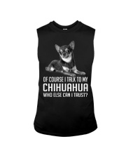I trust my Chihuahua Sleeveless Tee tile