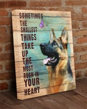 German Shepherd - In your heart 16x20 Gallery Wrapped Canvas Prints aos-canvas-pgw-16x20-lifestyle-front-09