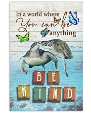Turtles - Be kind 24x36 Poster front