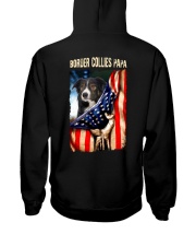 Border Collie papa Hooded Sweatshirt tile