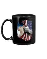 Bull Terrier American flag Mug tile