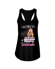 I am not a baby Ladies Flowy Tank tile