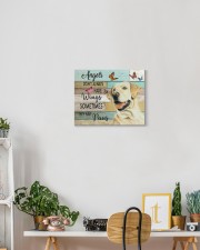 Angels don't always have wings - Labrador 14x11 Gallery Wrapped Canvas Prints aos-canvas-pgw-14x11-lifestyle-front-03