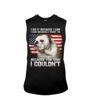 Bulldog - I do it because I can Sleeveless Tee tile