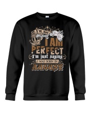 I'm just saying I was born in August Crewneck Sweatshirt tile