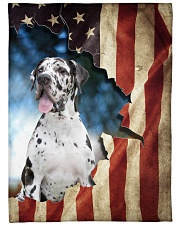 Beautiful Great Dane Large Fleece Blanket - 60" x 80" front