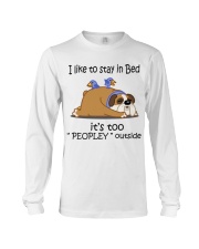 Bulldog - It's too peopley Long Sleeve Tee tile