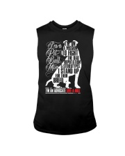 I'm a Pit Bull mom Sleeveless Tee tile