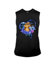 I love monkeys and flowers Sleeveless Tee tile