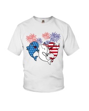 I love dolphins Youth T-Shirt tile