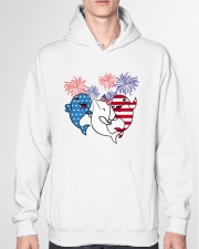 I love dolphins Hooded Sweatshirt garment-hooded-sweatshirt-front-04