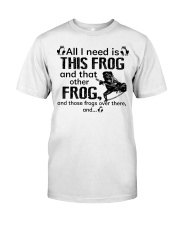 I love frogs Classic T-Shirt tile